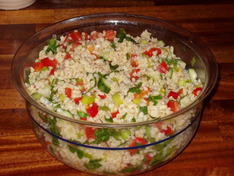 Bulgur salat - Opskrift - Maduniverset