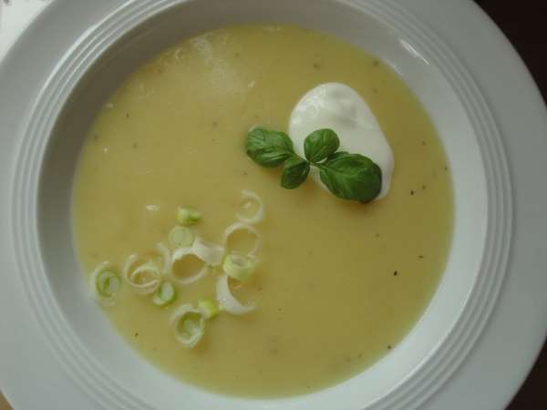 Diskret kartoffelsuppe