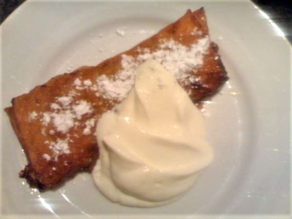Dessert ruller m. �ble & banan