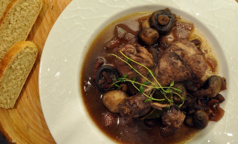 Coq Au Vin Kylling i rødvin18362