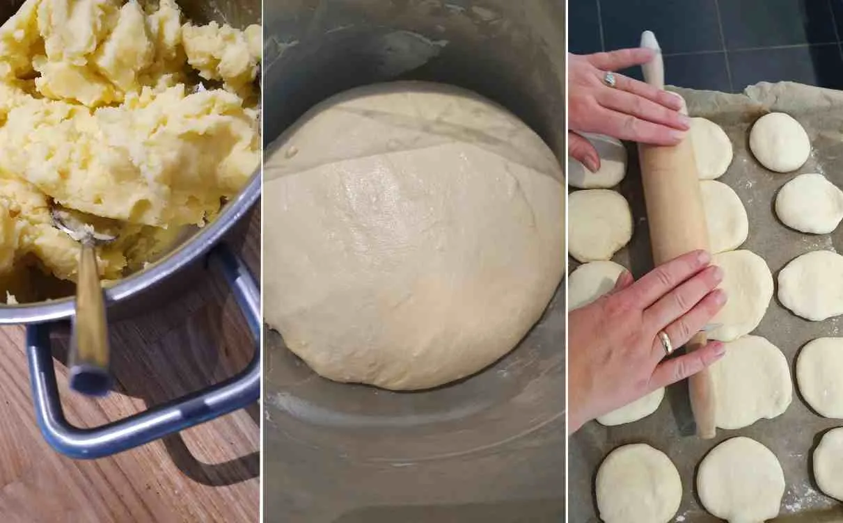 Sådan laves de lækre potato buns - burgerboller