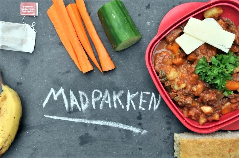 Madpakke til voksen - gårsdagens rester - stort