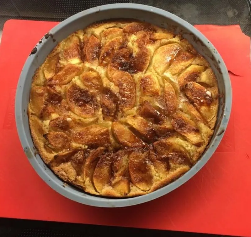 Æbletærte - stort