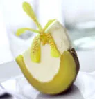 Thailandsk melon is - stort