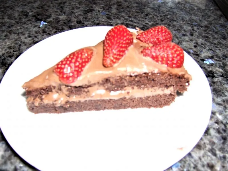 Chokoladekage med mousse - stort
