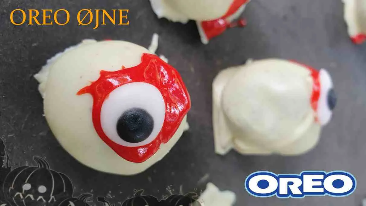 Halloween Oreo øjne - stort