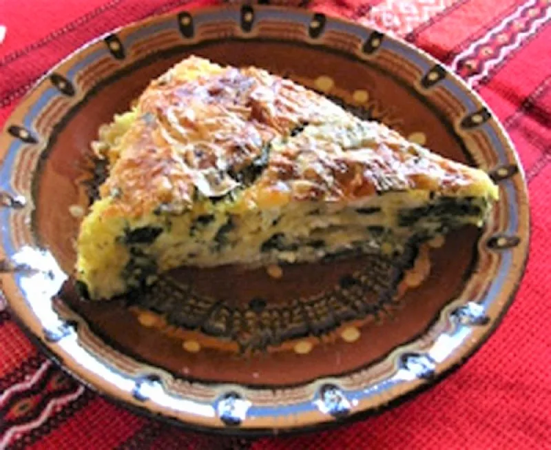SpinatBanitsa  ( Banitsa med spinat & feta - stort