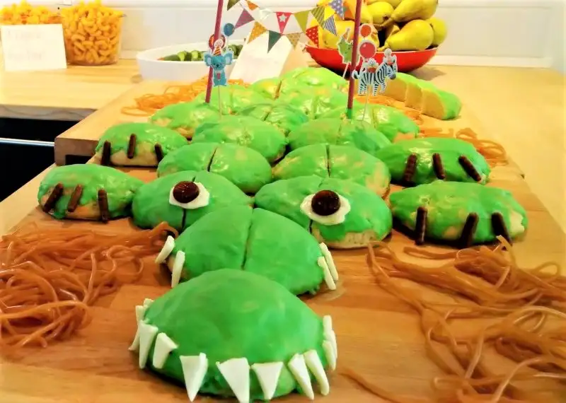 Krokodille bollekagemand