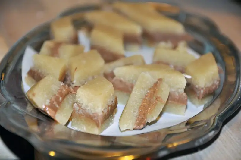 Marcipan nougat snitter