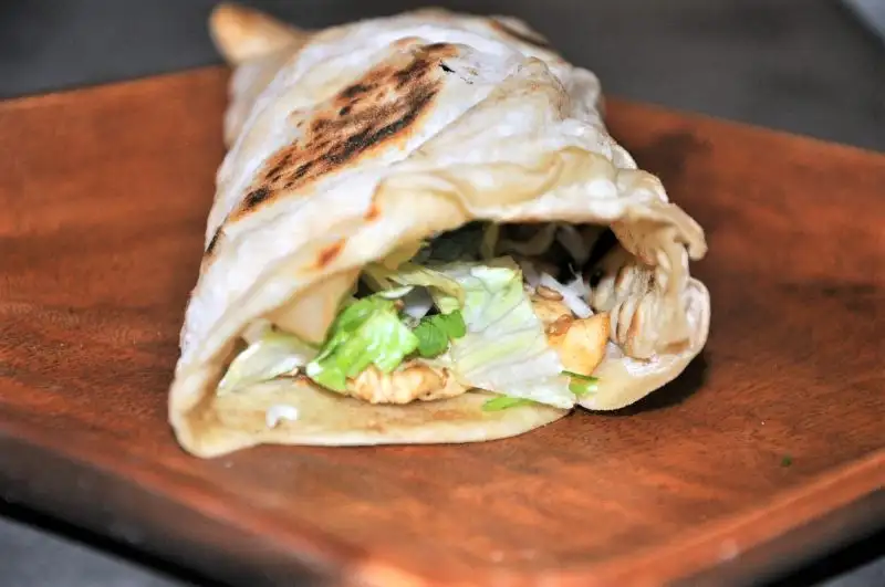 Gyros brød med fyld (Græsk pita brød)