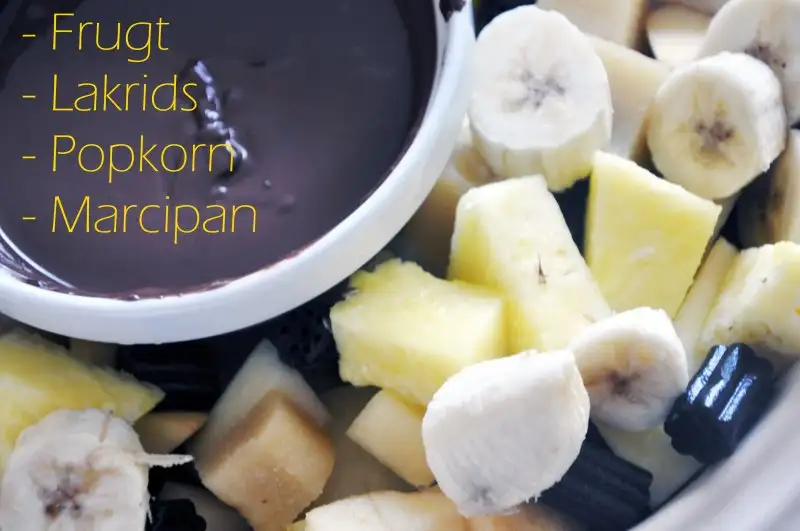 Chokoladefondue børnenes favorit :)