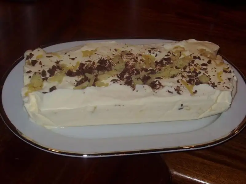Is med marcipan & chokolade stykker