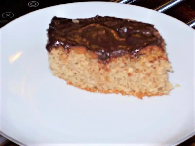 Valnøddekage med chokolade a la tanja