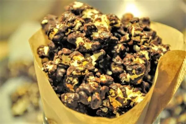 Chokolade kanel popcorn