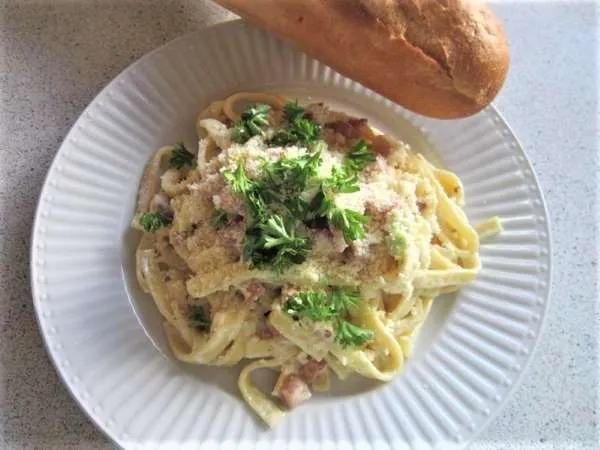 Pasta carbonara