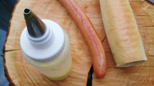 Hjemmelavet fransk hotdog dressing