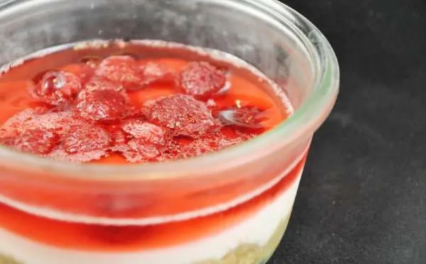 Cheesecake med bærtop