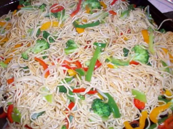 Lækker wok ret m. masser af grønt