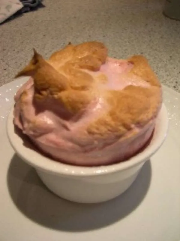 Jordbær soufflé