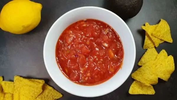 Hjemmelavet salsa / tacosauce