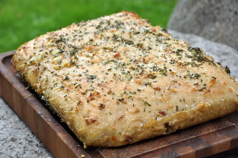 Madbrød med rosmarin - stort