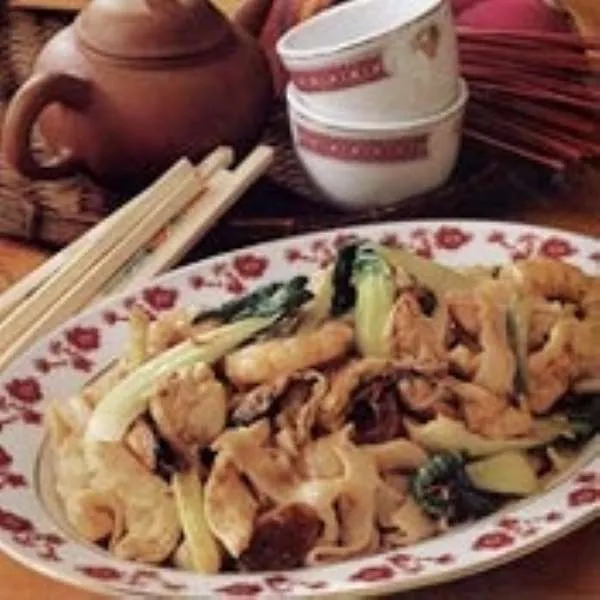 Lyn stegt kylling med bok choy