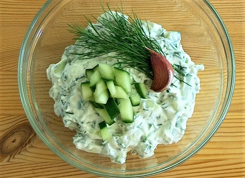 Tzatziki - supernem version. - stort
