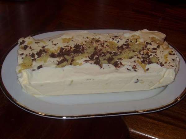 Is med marcipan & chokolade stykker