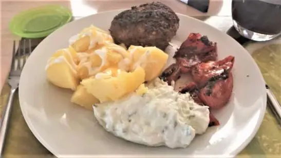 Græsk hakkebøf