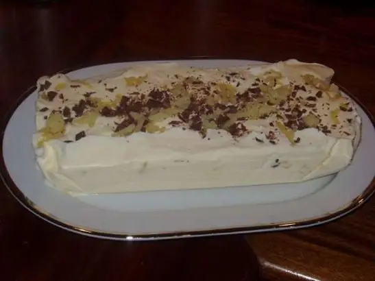 Is med marcipan & chokolade stykker