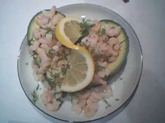 advokado med rejer