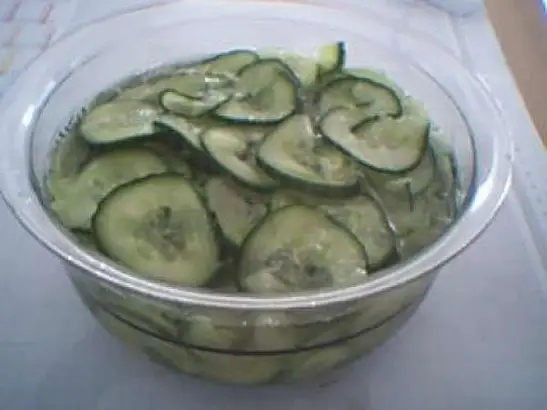 Gammeldags Agurksalat