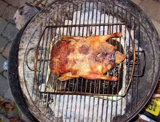 And på grill