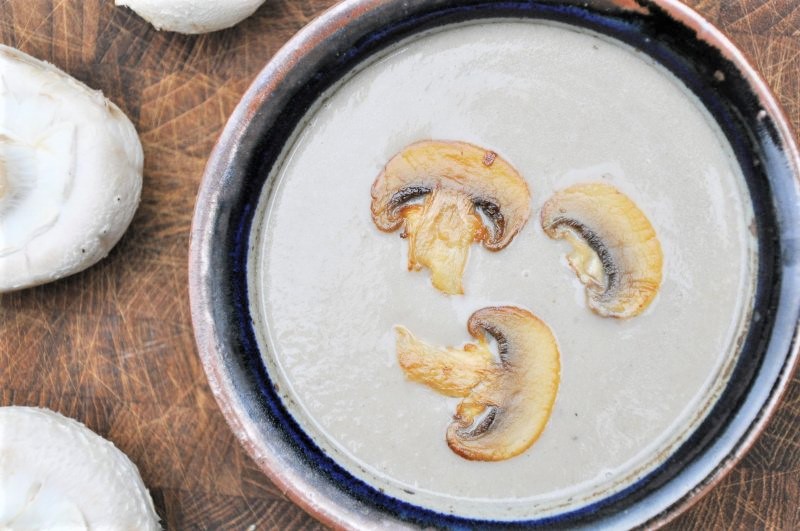 Champignon suppe - stort