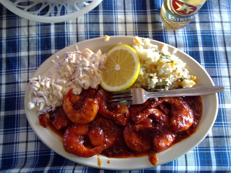Camarones a la muy diabla - stort