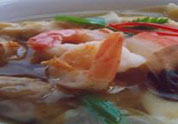 Nudelsuppe med rejer - stort