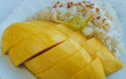 Mango med klisterris - stort