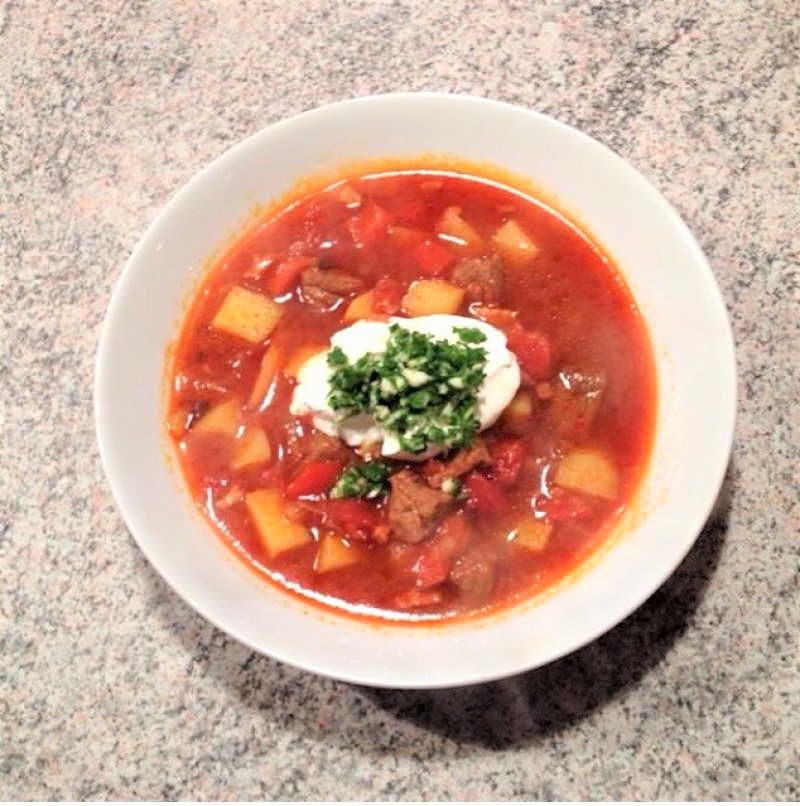 Gullash suppe II - stort