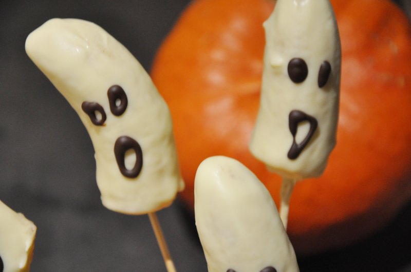 Banan chokolade spøgelser - stort