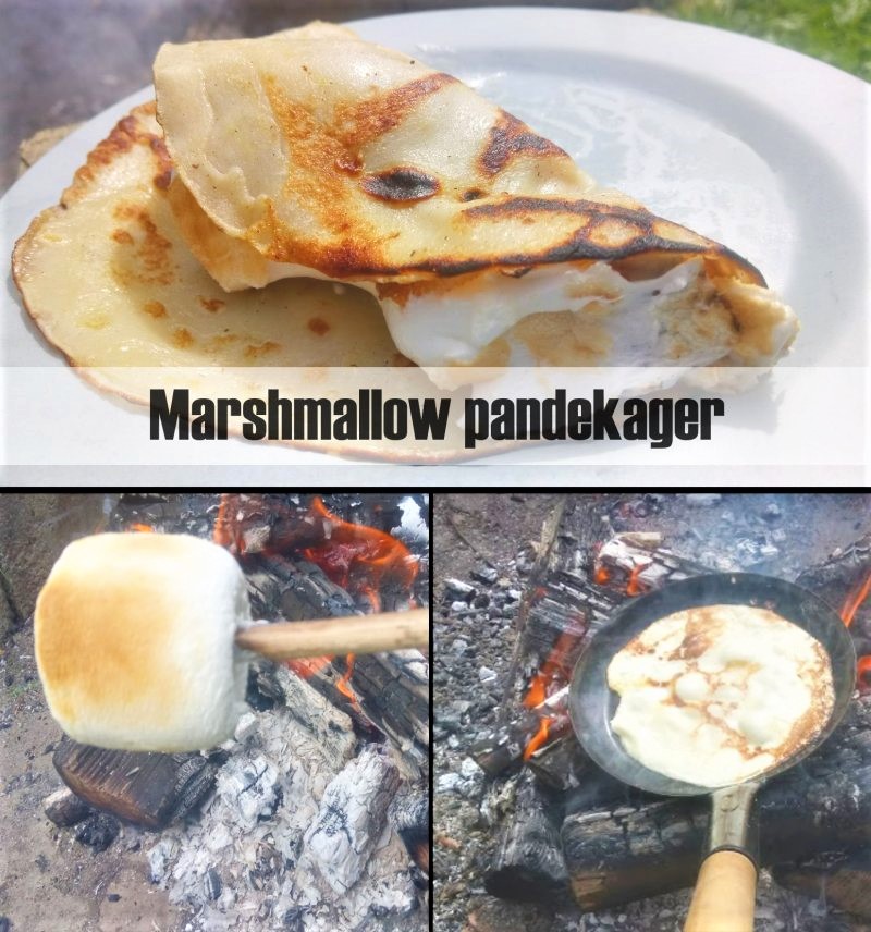 Marshmallow pandekager - stort