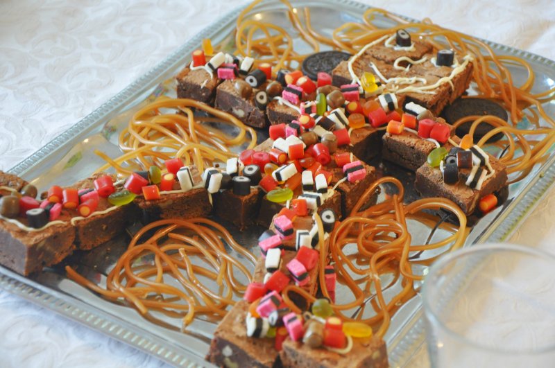 Brownie kagemand - stort