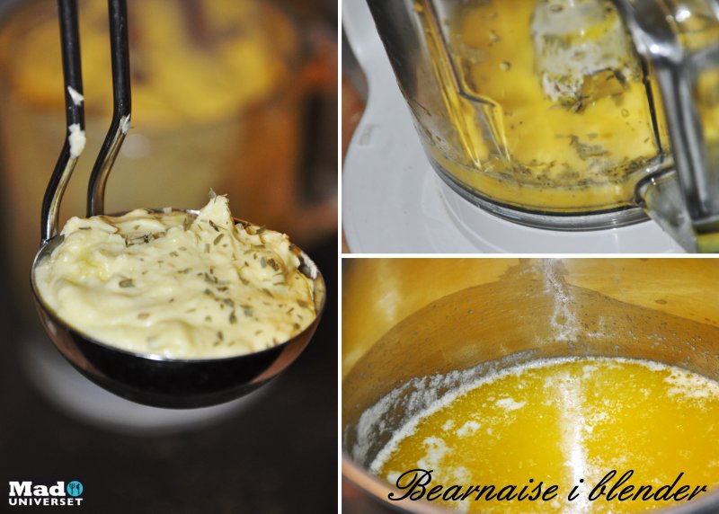 Bearnaise sauce blender - Lækker Opskrift - Maduniverset.dk