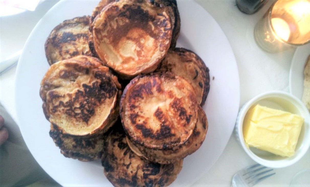 Amerikanske pandekager (Brunch pandekager) - stort