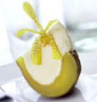 Thailandsk melon is - stort