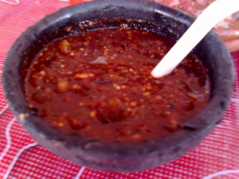 Salsa de Chile Habanero: - stort