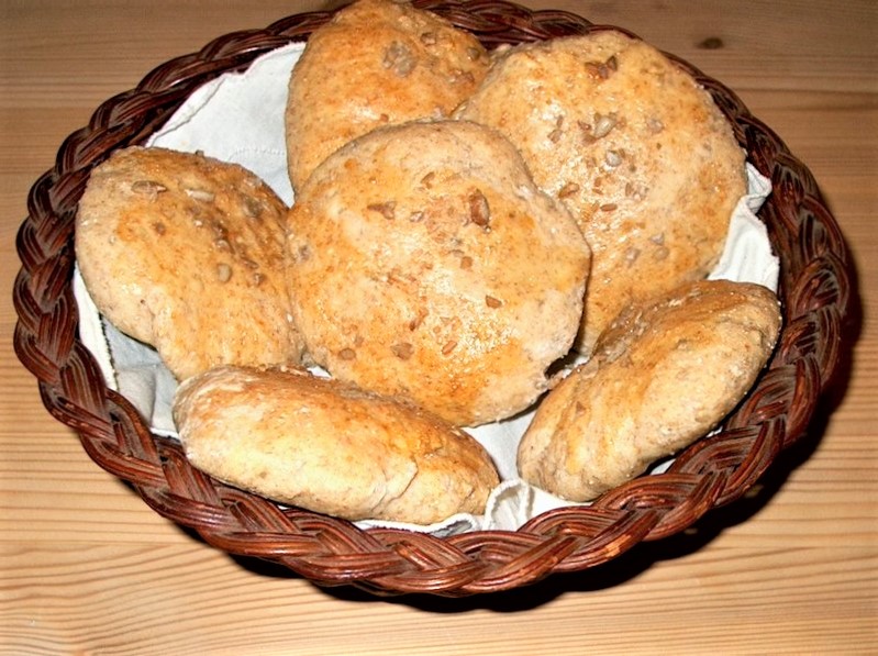 Grove frokostboller - stort