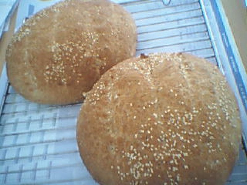 Grahamsbrød med sesam - stort