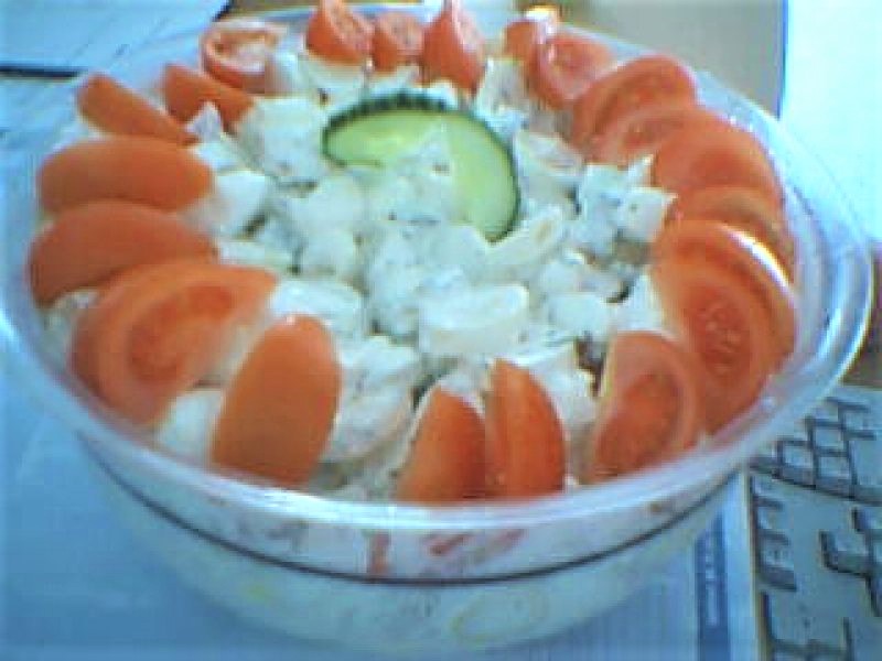 Koldkartoffelsalat - stort