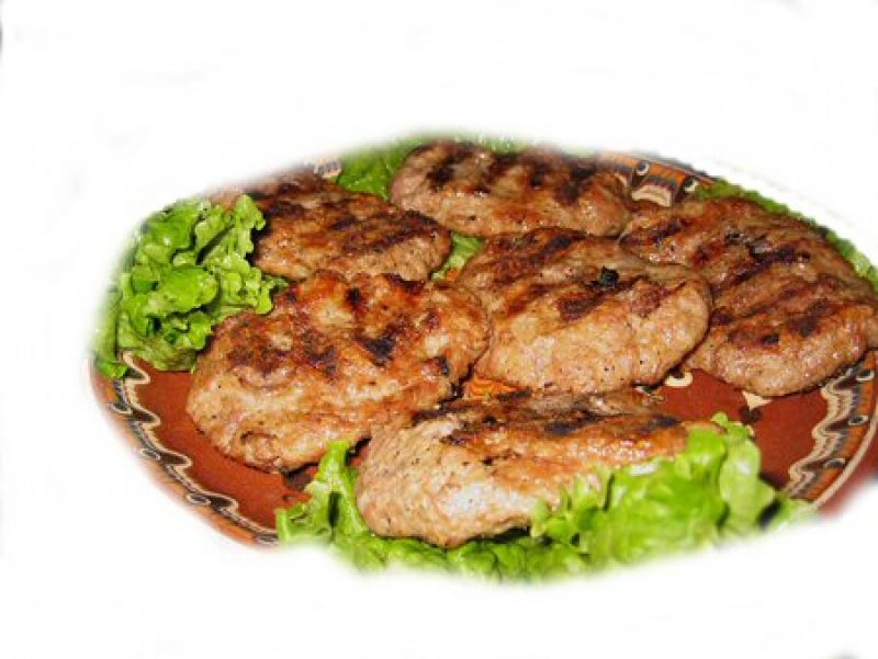Bulgarske Frikadeller - stort