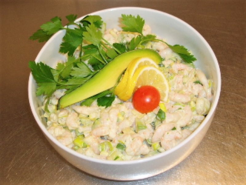 Rejesalat med avocado - stort